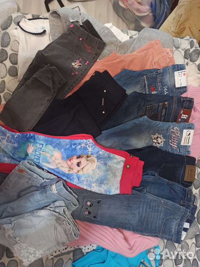 Вещи пакетом на девочку