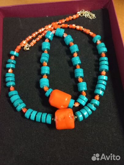 Бирюза, кораллы