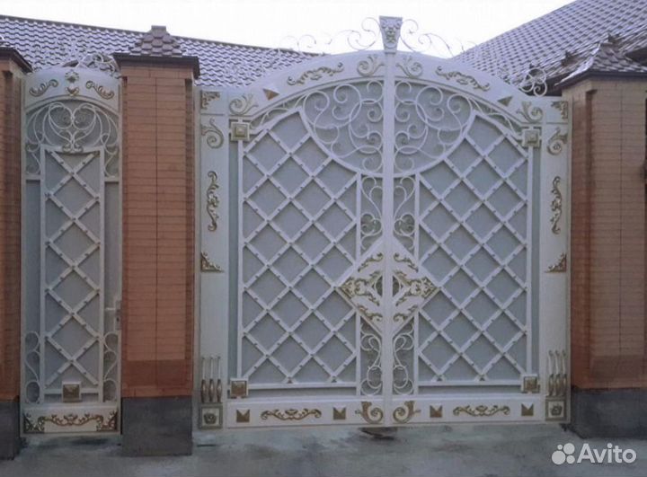 Кованые ворота