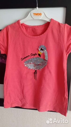 Вещи пакетом на девочку 122 128