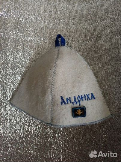 Банная шапочка натуральная