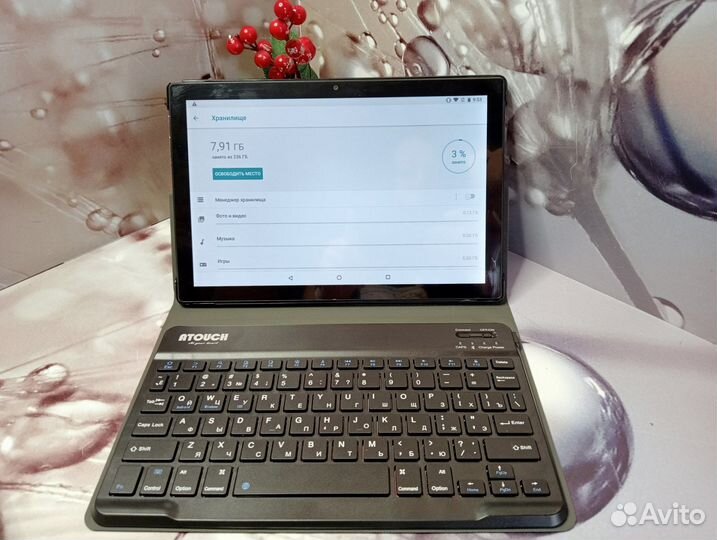 Планшет Atouch X19 PRO 8\256 4G LTE + клавиатура