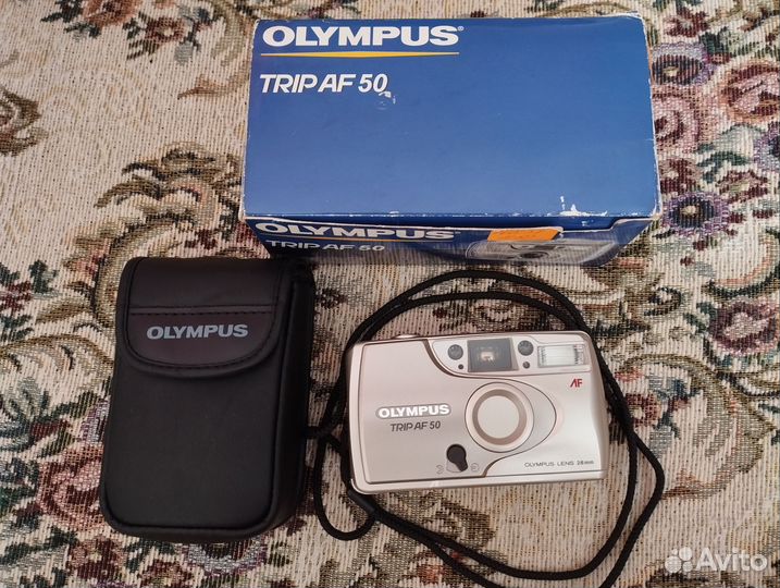 Плёночный фотоаппарат Olympus trip AF 50