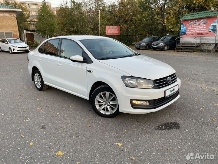 Volkswagen Polo 1.6 AT, 2020, 70 000 км