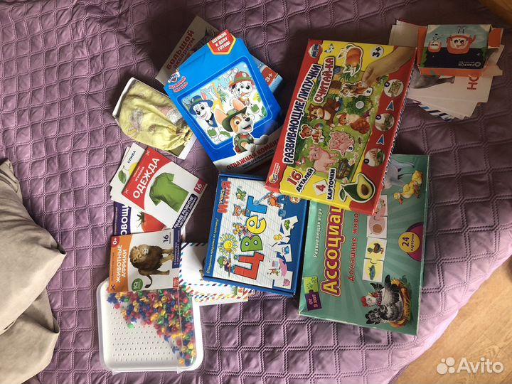 Настольные развивающие игры