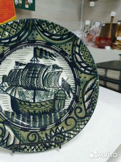 Декоративная тарелка лфз - СССР