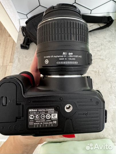 Фотоаппарат nikon d3100