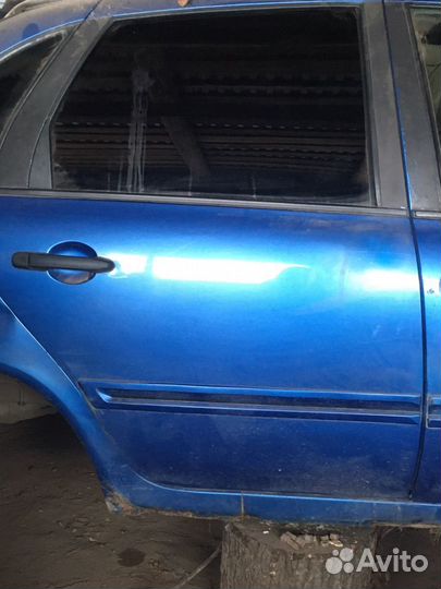 Дверь калина (синяя)