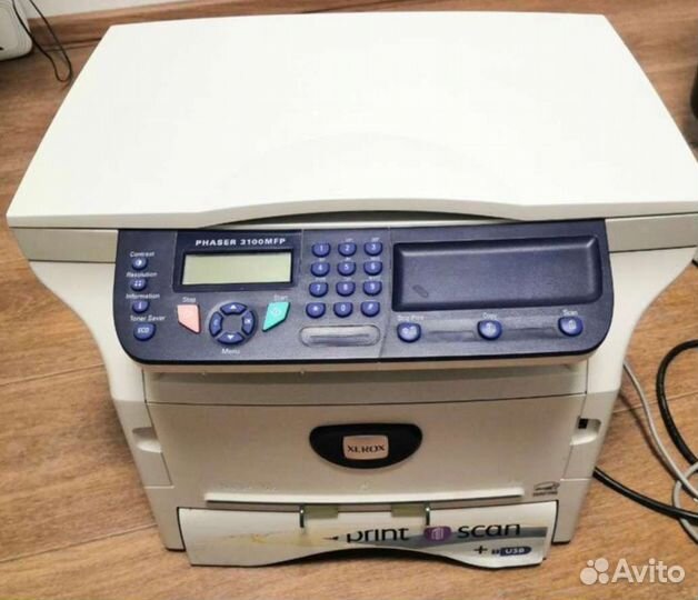 Мфу лазерный Xerox Phaser mfp 3100