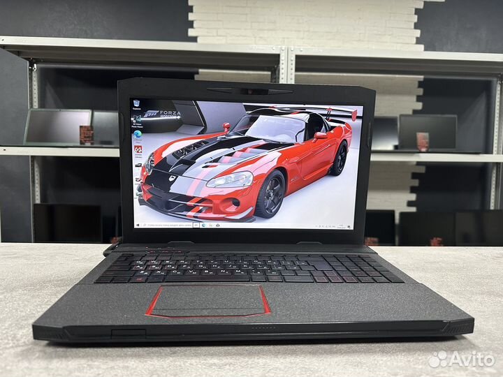 Игровой ноутбук i7/16GB/SSD/256GB/2видеокарты