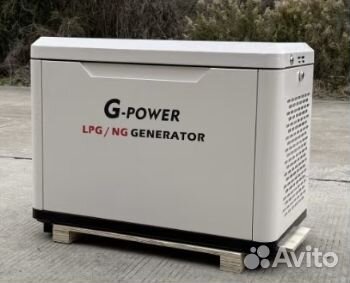 Газовый генератор 9 kW G-powerSL9000SE3 с постоянн