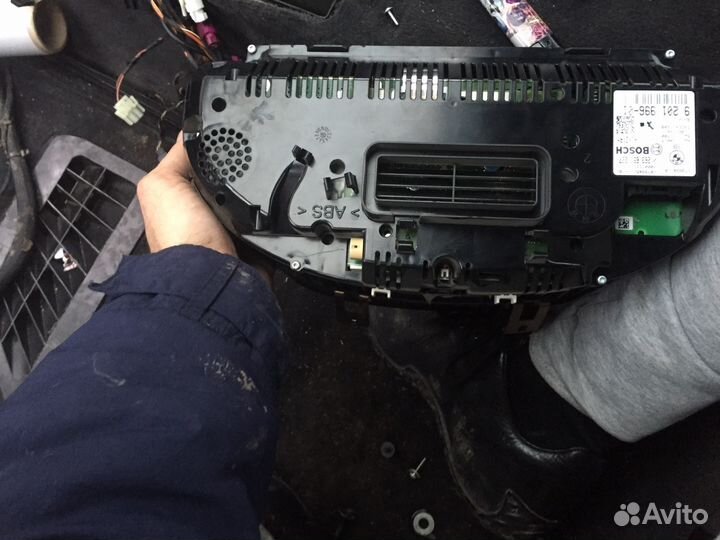 BMW 7 F01 F02 F10 F15 щиток приборов black line бе