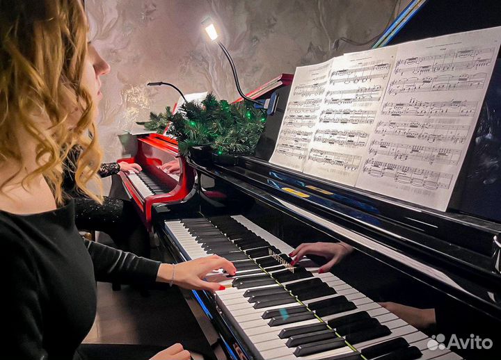 Уроки фортепиано очно/онлайн для детей и взрослых