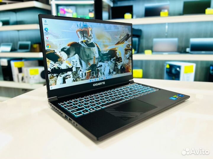 RTX 4060 Gigabyte G5 KF/ 144Гц/ i5-12500H/ DDR4-16