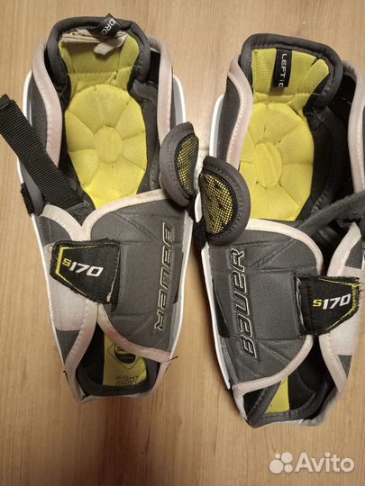 Щитки хоккейные bauer