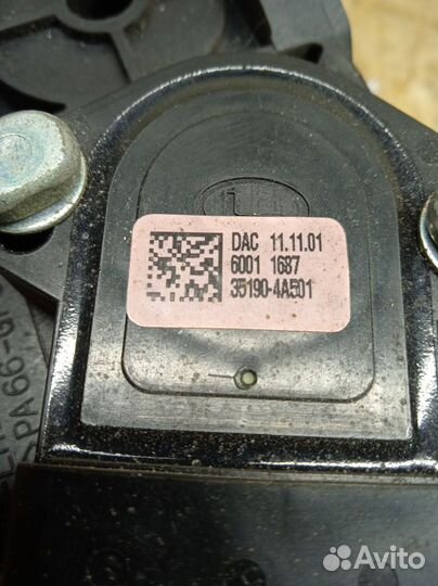 Педаль газа Hyundai Solaris