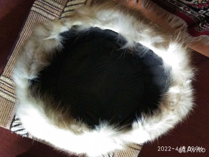 Мужская шапка мех куница