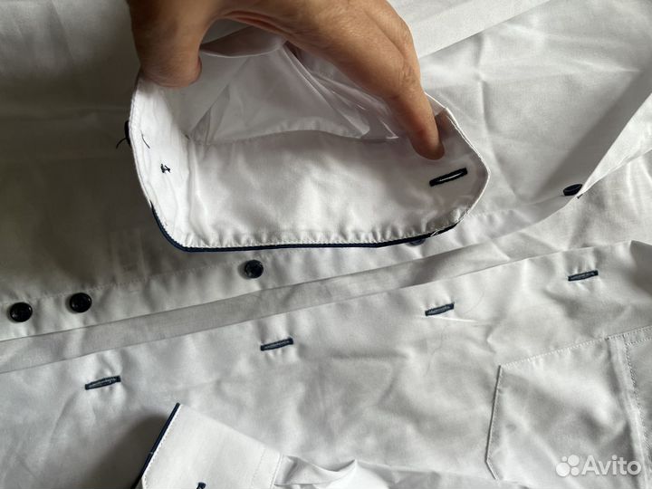 Рубашка белая 128