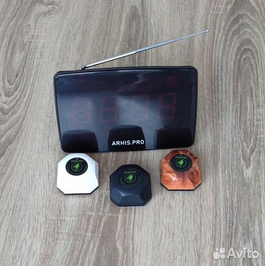 Кнопки вызова официанта модель Бургер и табло