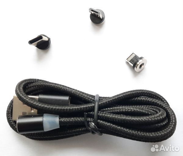 Магнитный кабель для iPhone, Samsung, Xiaomi, Sony