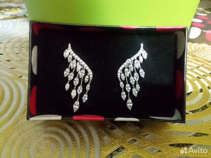 Серьги гвоздики пусеты