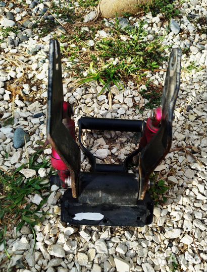 Задняя вилка маятник с амортизаторами Kugoo X1