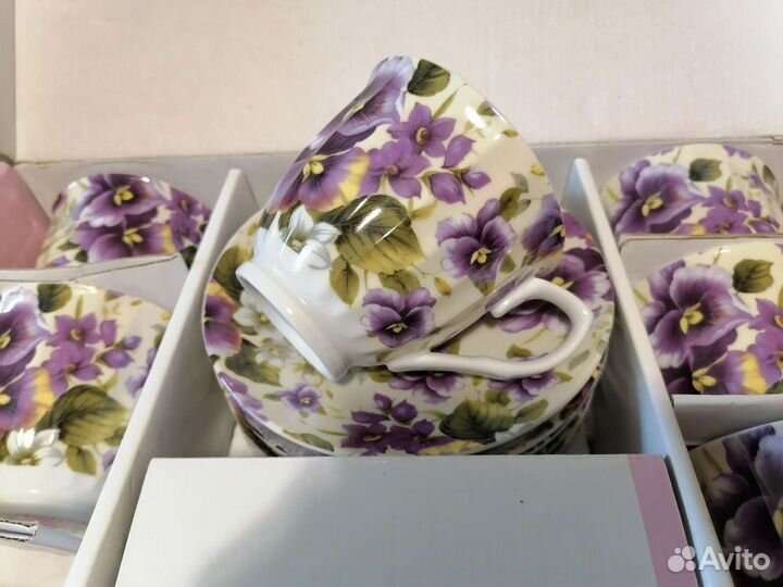 Красивые подарочные наборы чашек