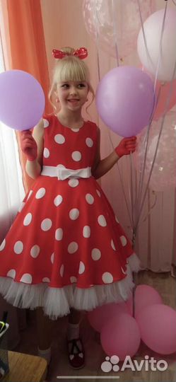 Платье в стиле стиляг пышное