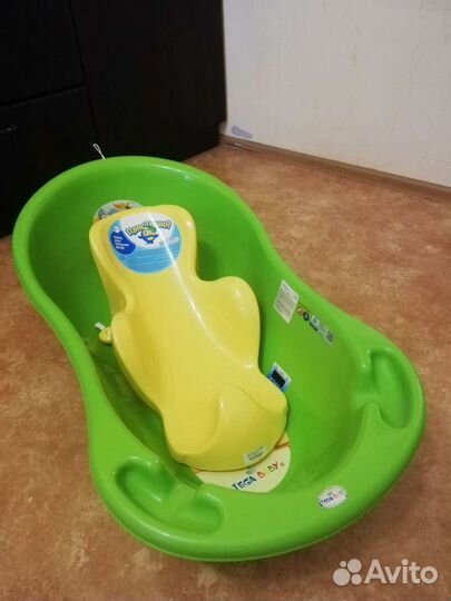 Ванночка для купания с горкой