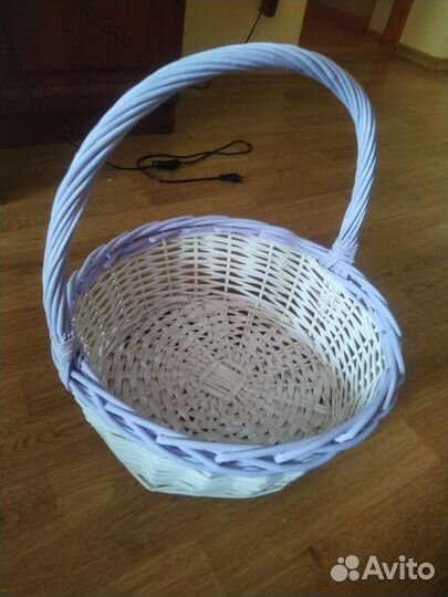 Корзина плетеная