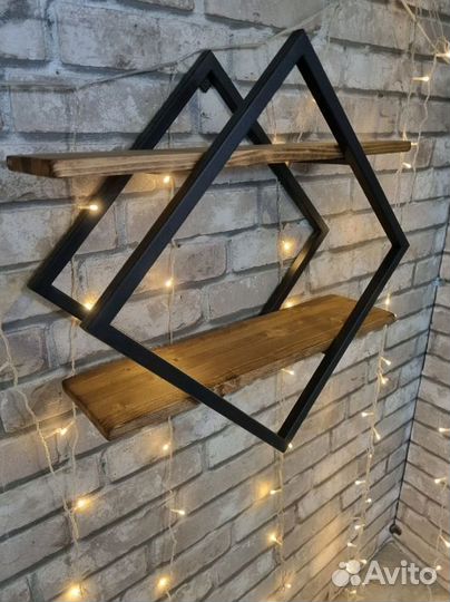 Полка лофт новая