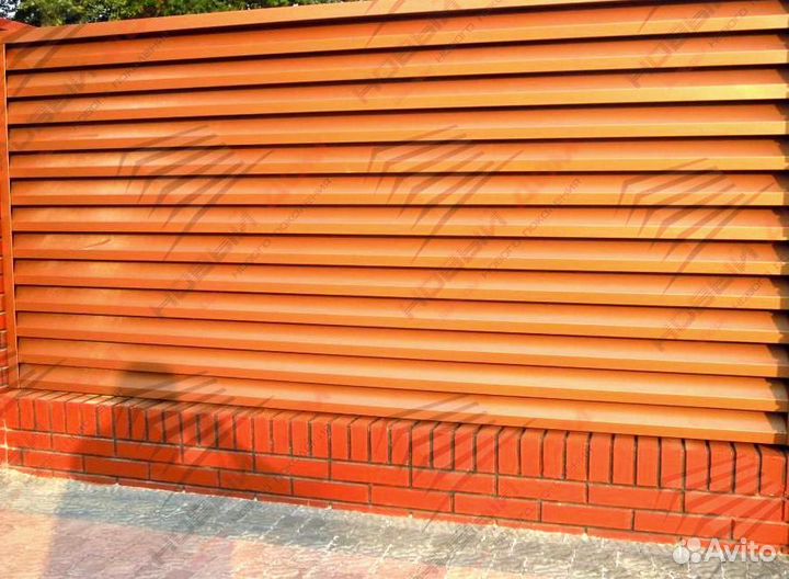 Забор-жалюзи