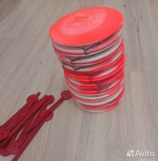 Новые рыболовные кружки 10 шт