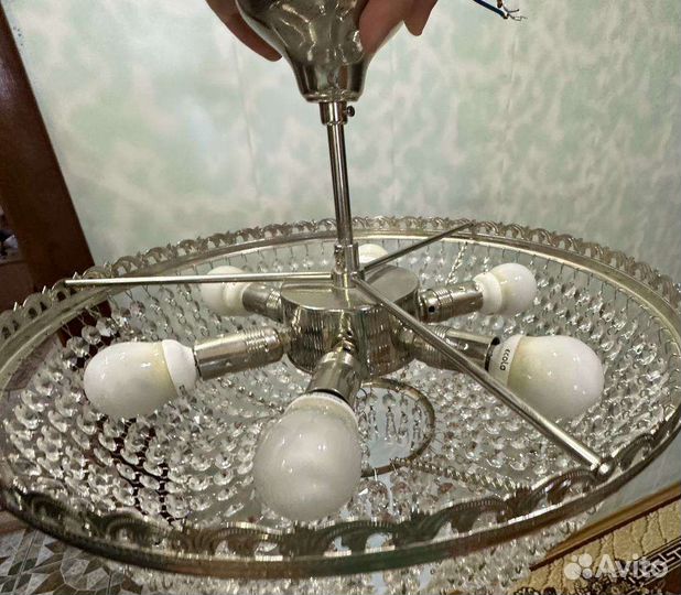 Люстра хрустальная elite bohemia Чехия