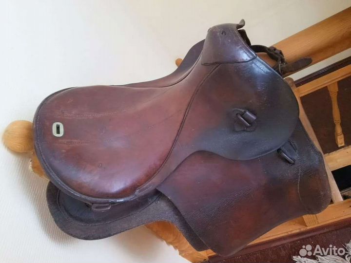 Конина немецкое ВОВ шпоры подсумок седло