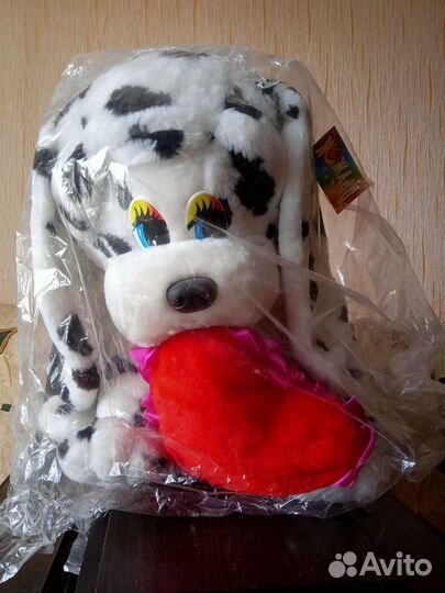 Мягкая игрушка собака новая