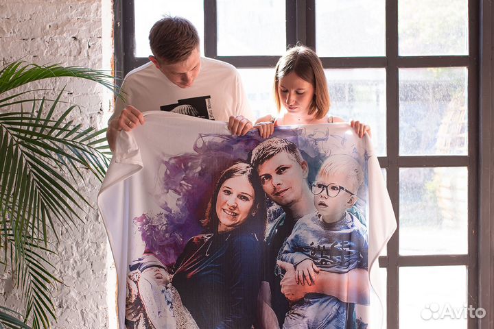 Плед с фото 200*220