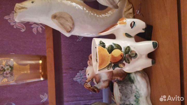Фарфоровые статуэтки времен СССР