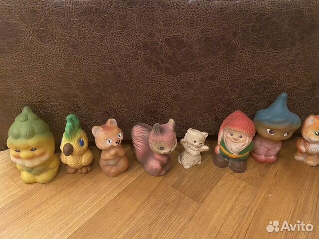 Резиновые игрушки СССР