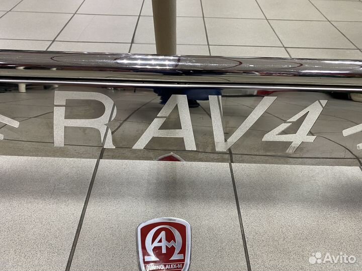 Защита переднего бампера Toyota Rav-4 2006-2009