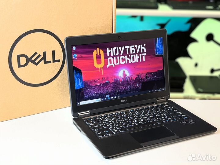 C гарантией Dell E7250 i5-5300U 16GB 512SSD