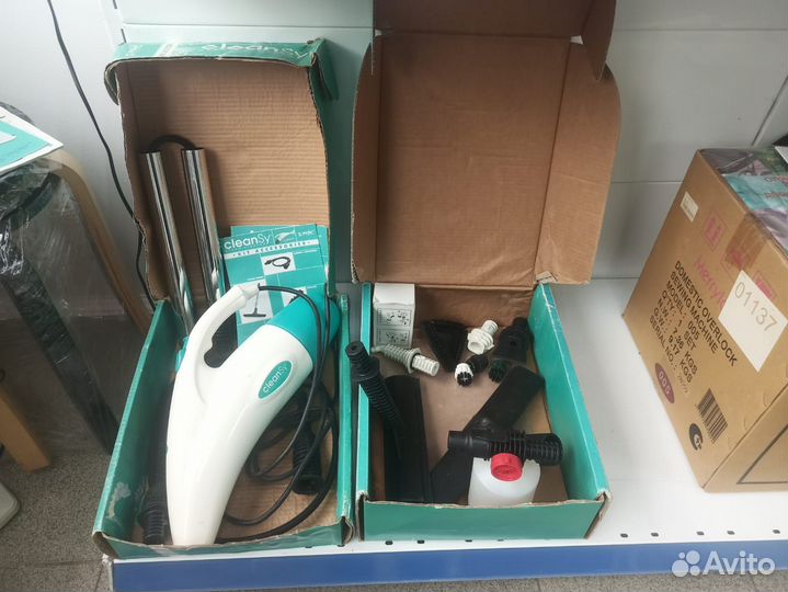 Пароочиститель CleanSy Zepter lM-350-KIT