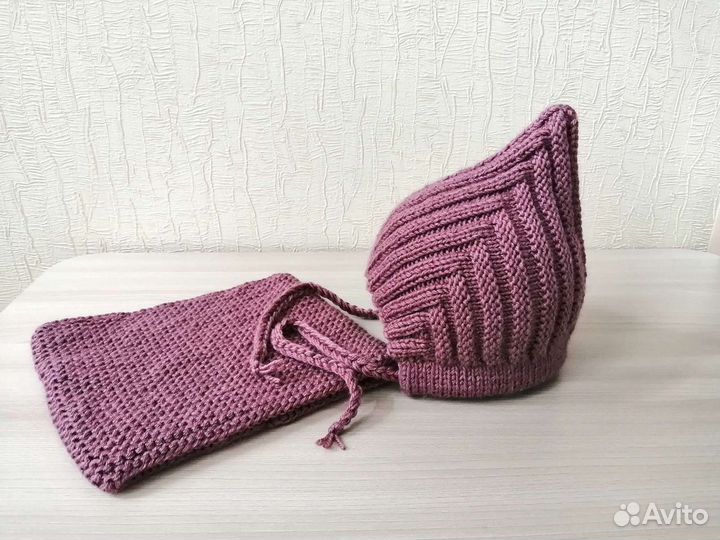 Шапочка эльф и снуд