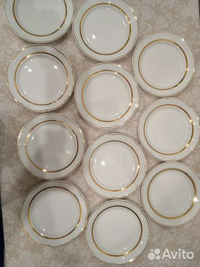 Тарелки.посуда зик Конаково СССР пакетом