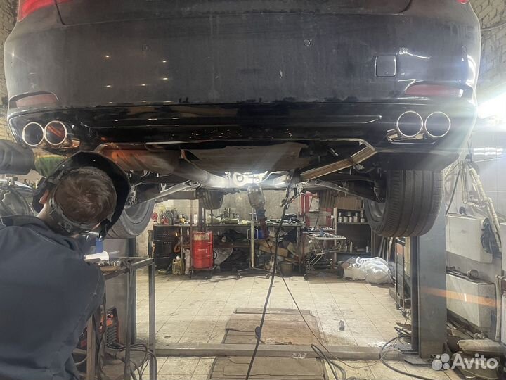 Сварка ремонт глушителей/Замена Гофры /Тюнинг