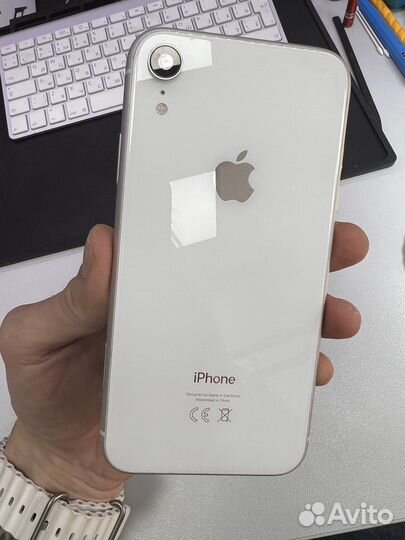 Корпус iPhone XR в сборе со шлейфами