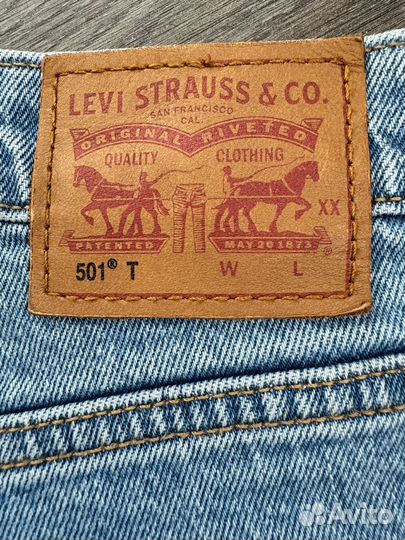 Женские джинсы levis 501