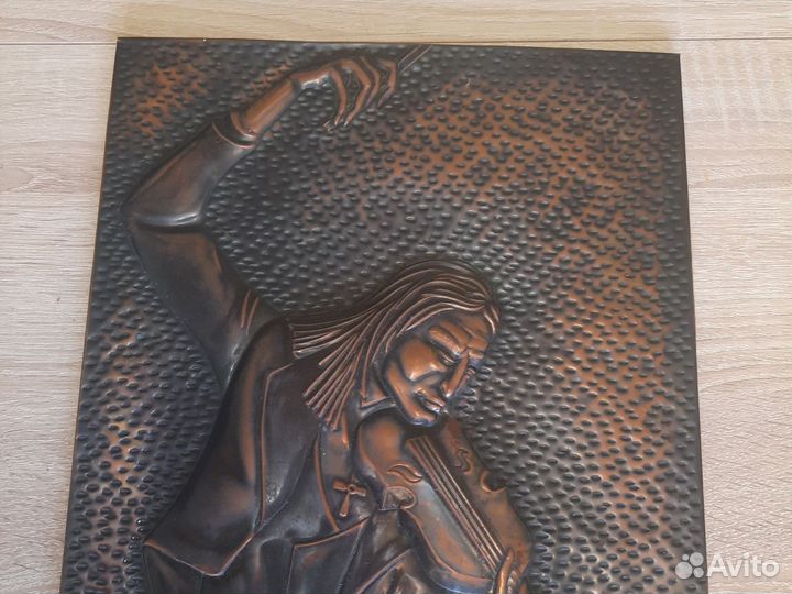 Чеканка медная СССР