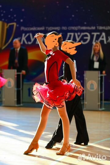 Бальное платье юниоры 1 (2 в 1) стандарт и латина