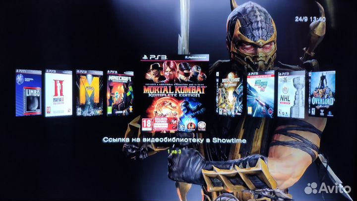 Sony PS3 Slim 320gb/Прошита/Evilnat/30 Игр